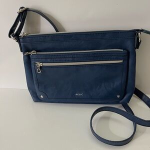 Relic Purse Navy Blue Crossbody Bag